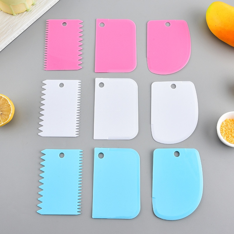 Fondant Smoother Set - 3PCS/Lot Cream Scraper Smoother DIY Cake