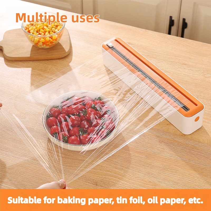 Kitchen Baking Machine - Large Size Plastic Wrap Dispenser with