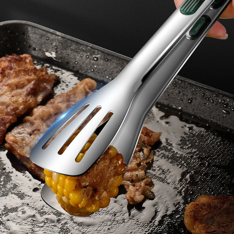 Kitchen Baking Store - Stainless Steel BBQ Clip Non-Slip Food
