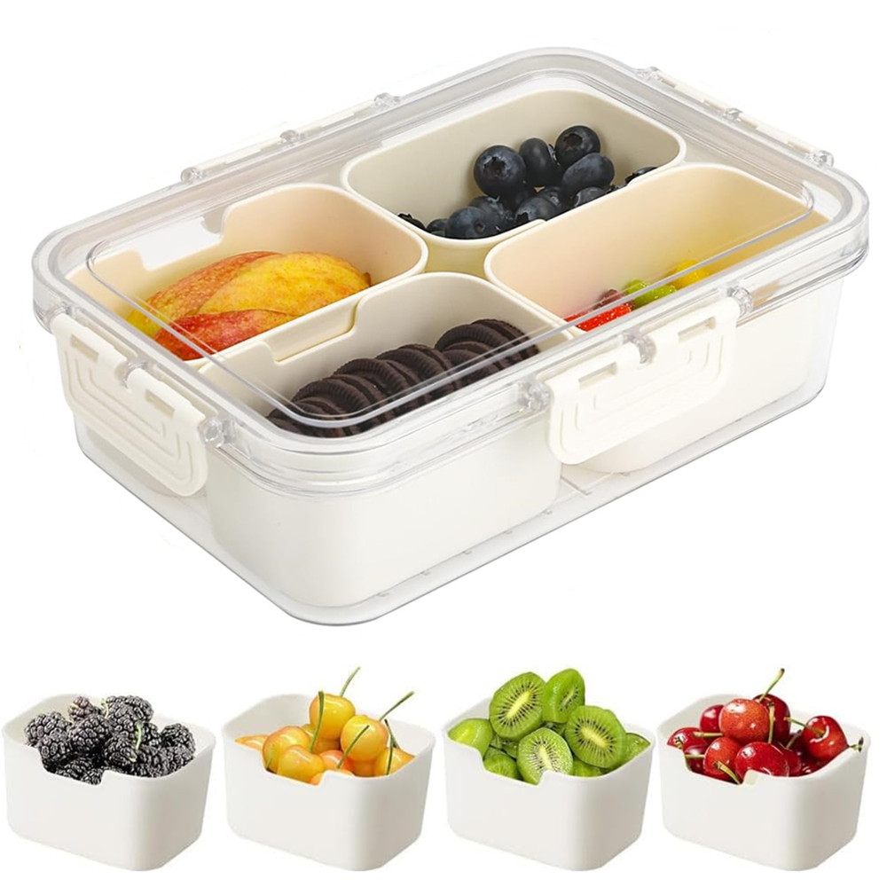 Kitchen Baking Tins - Portable Food Storage Box, Snack Storage