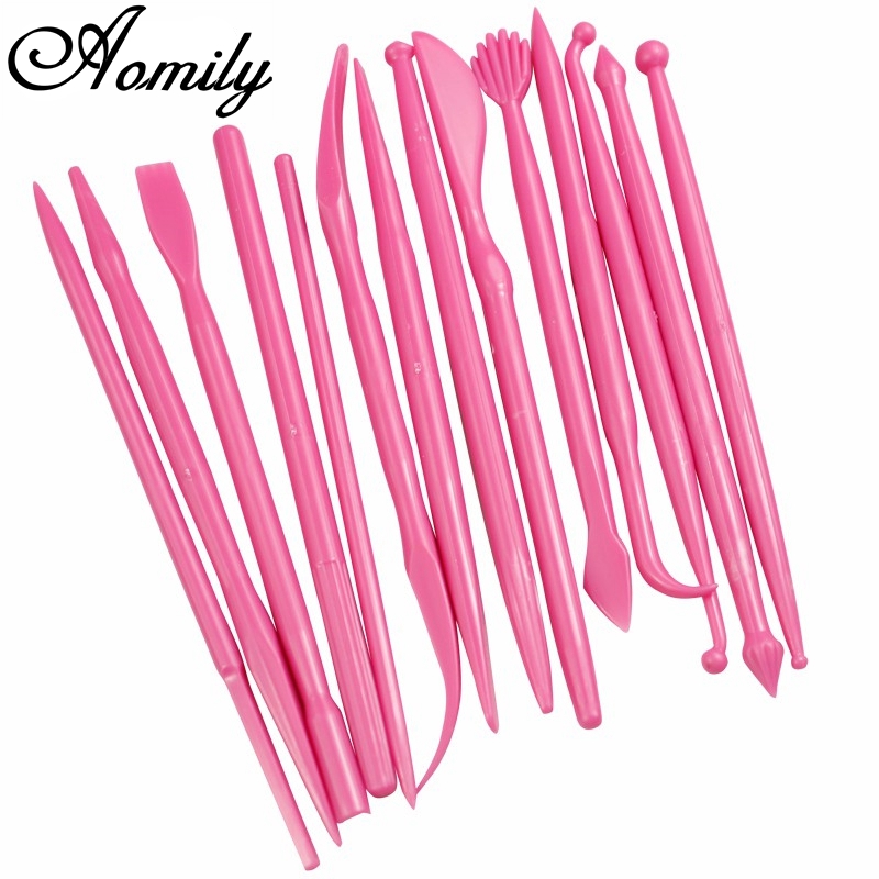 Fondant Smoother Set - Aomily 14pcs/Set Sculpture Sugar Modeling Cutter