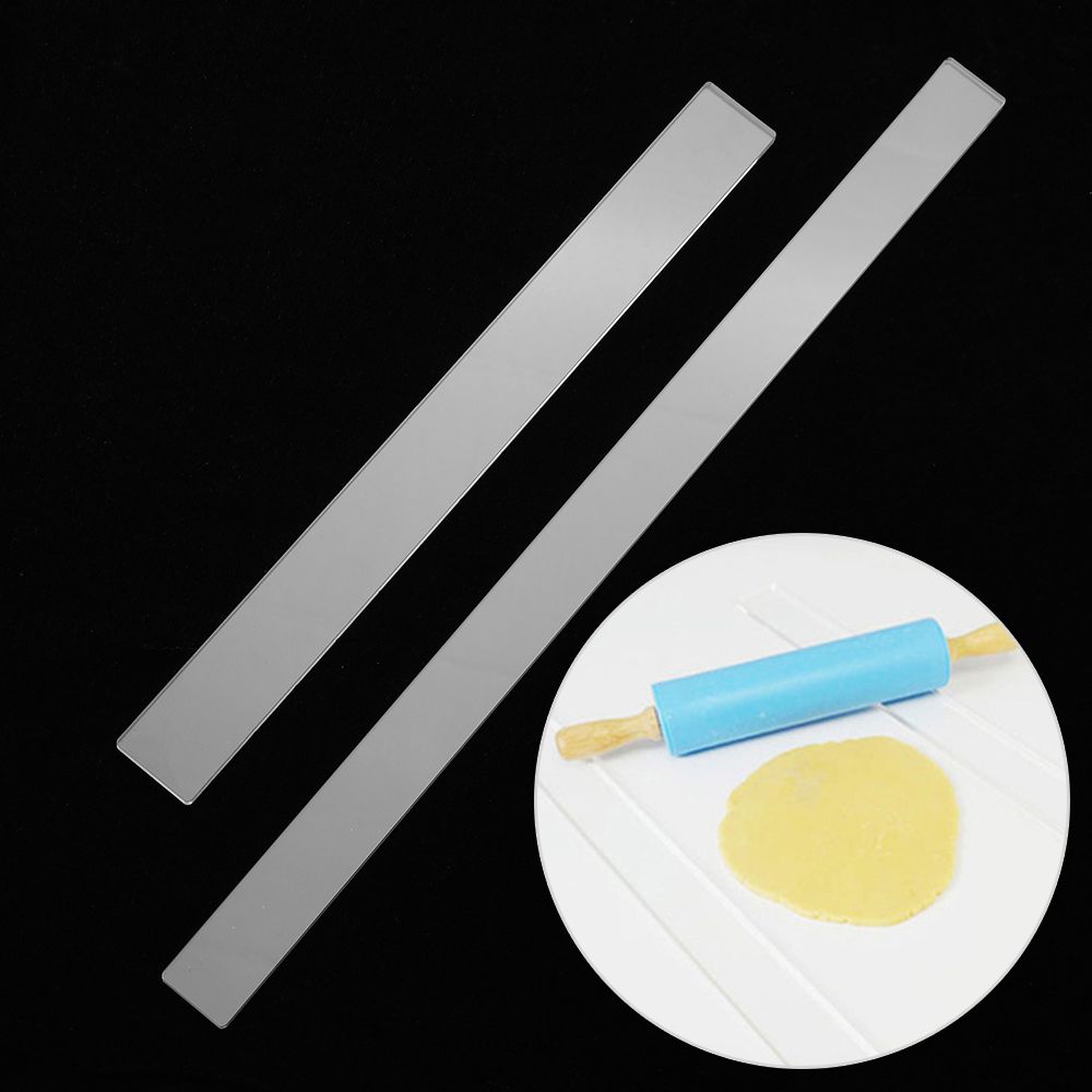 Fondant Smoother Set - 2Pcs Practical Fondant Icing Baking Accessories