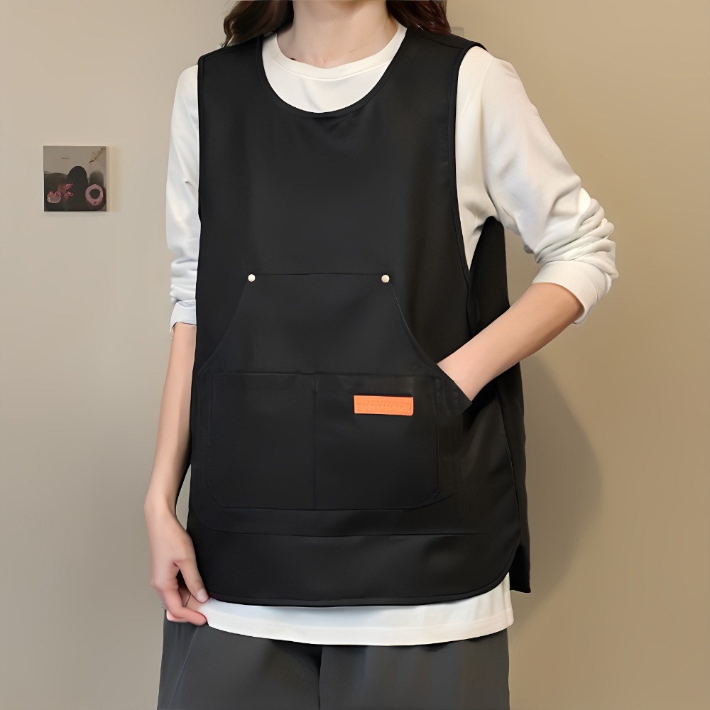 Kitchen Baking Store - New Vest Style Cooking Apron Canvas