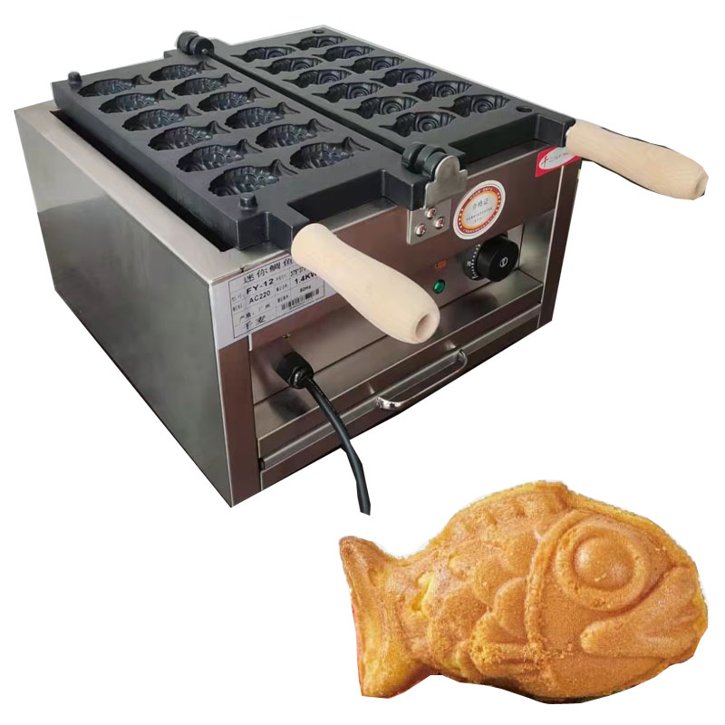 Kitchen Baking Machine - 12pcs Mini Fish Shape Taiyaki Maker