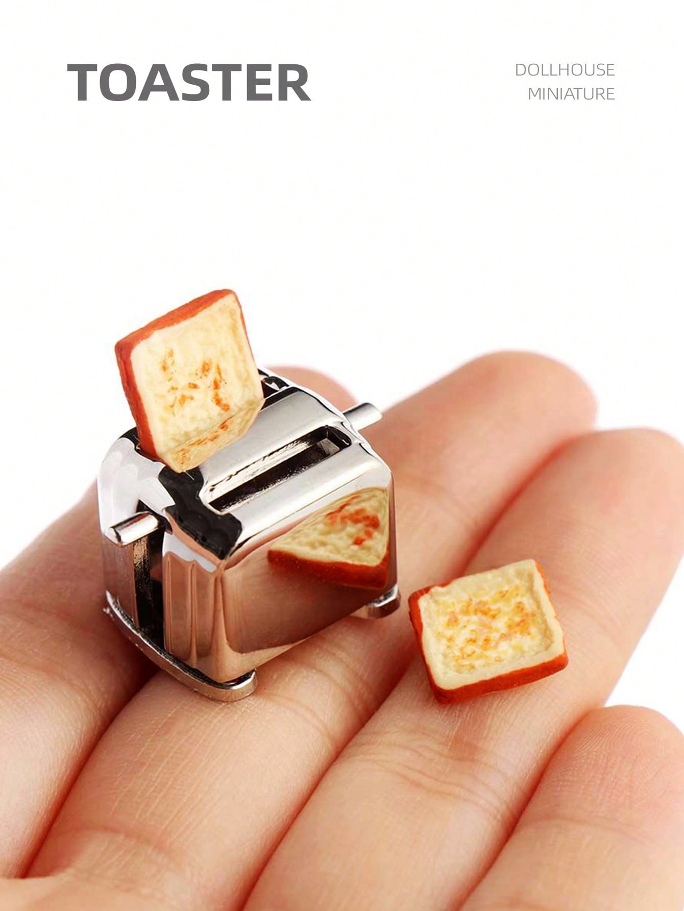 1:12 Dollhouse Miniature Toast - Miniature Baking Kitchen recension och pris