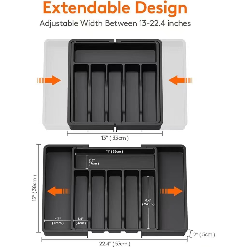 Kitchen Silverware Drawer Orga - Kitchen Baking Tins recension och pris