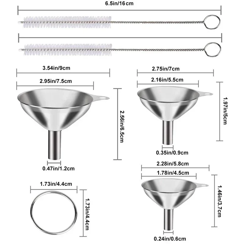3/5 Pcs Stainless Steel Kitche - Kitchen Baking Essentials recension och pris