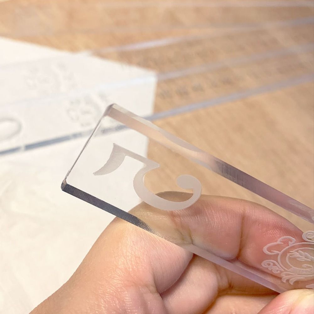 Acrylic Balance Ruler For Bisc - Fondant Smoother Set recension och pris