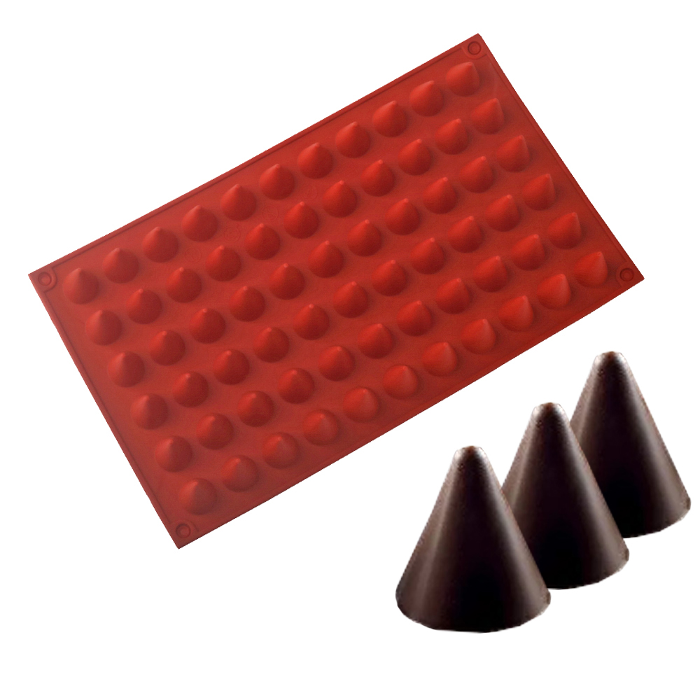 66-Cells Cone Chocolate Baking - Kitchen Baking Decor recension och pris