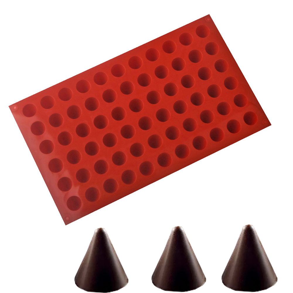 66-Cells Cone Chocolate Baking - Kitchen Baking Decor recension och pris