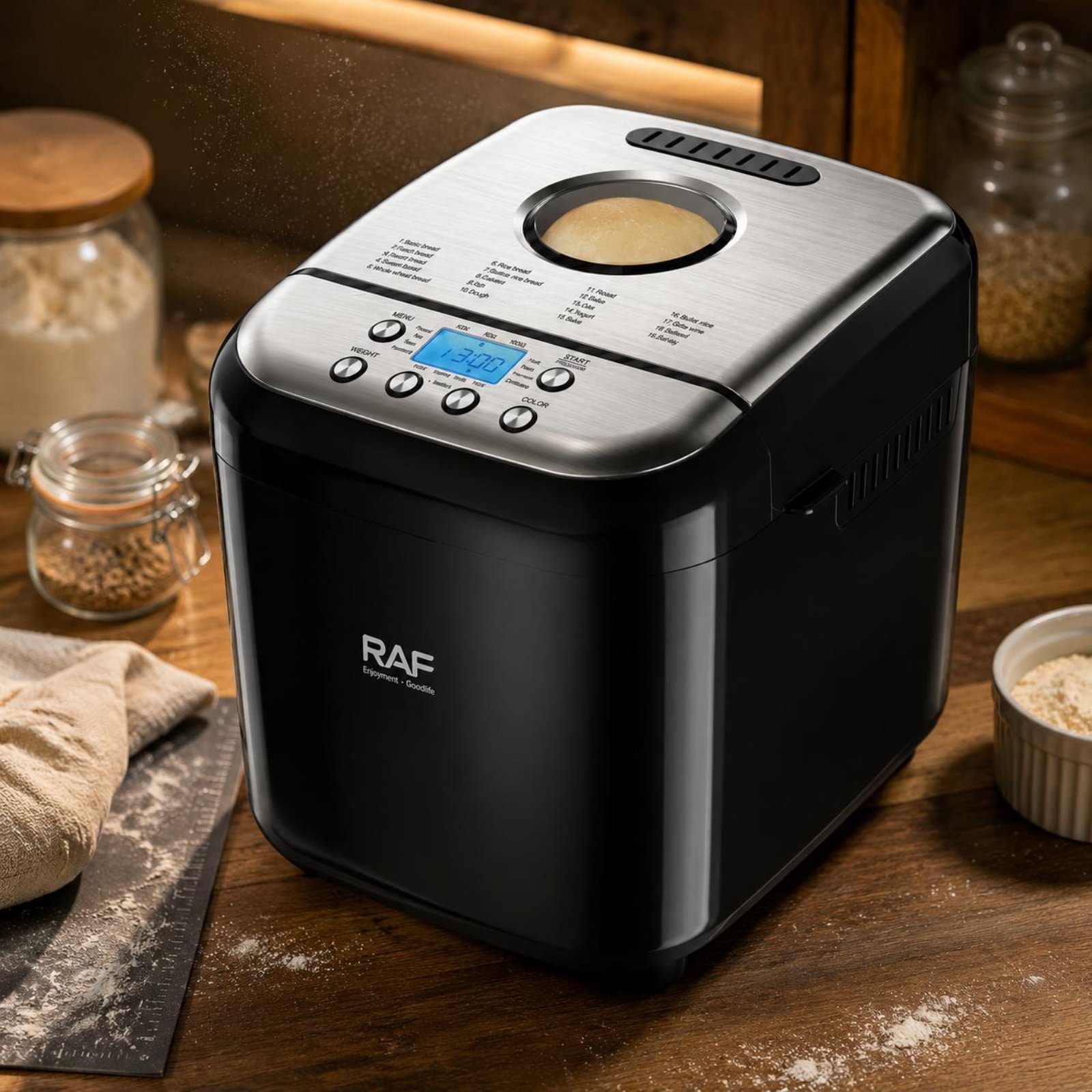 Automatic Bread Appliance 3 in - Kitchen Baking Machine recension och pris