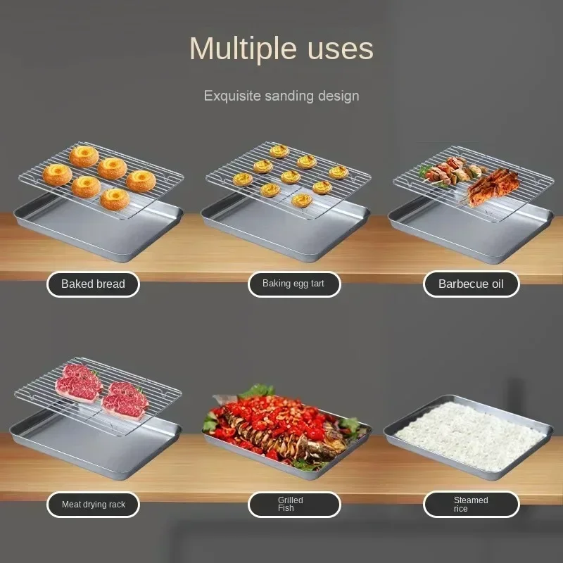 Stainless Steel Baking Pan Tra - Kitchen Baking Rack recension och pris