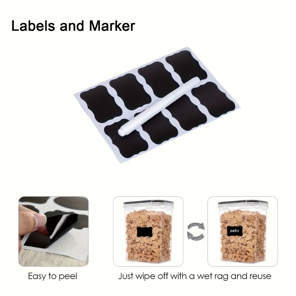 24Pcs Food Storage Containers  - Kitchen Baking Tins recension och pris