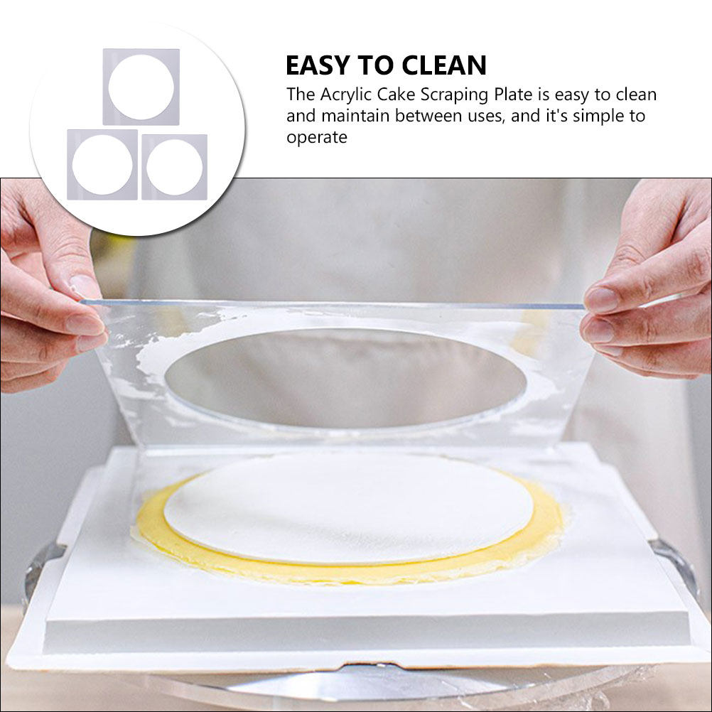 3Pcs Multi Use Layer Cake Mold - Kitchen Baking Decor recension och pris