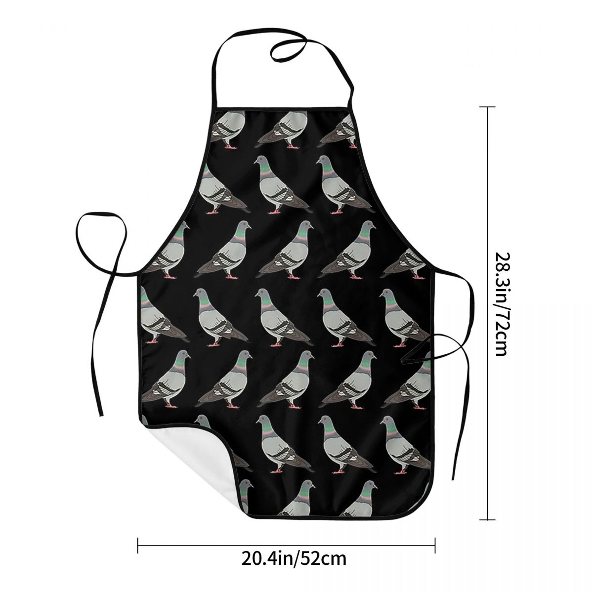 Pigeon Walk 2020, Black Backgr - Kitchen Baking Background recension och pris