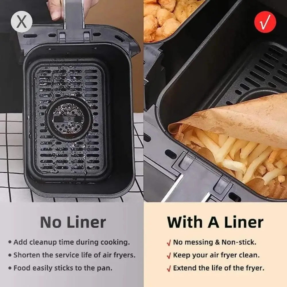 50/100pcs Disposable Air Fryer - Kitchen Baking Store recension och pris