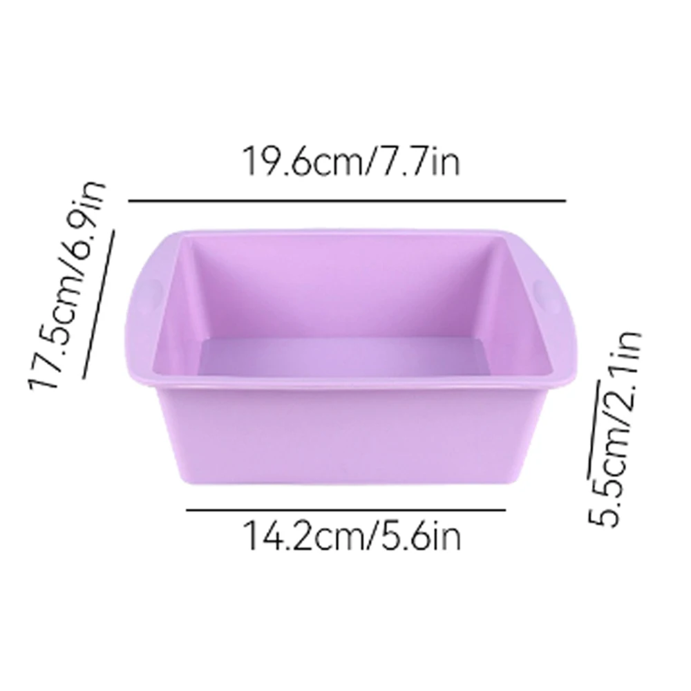 1/4Pcs Silicone Square Cake Mo - Kitchen Baking Store recension och pris