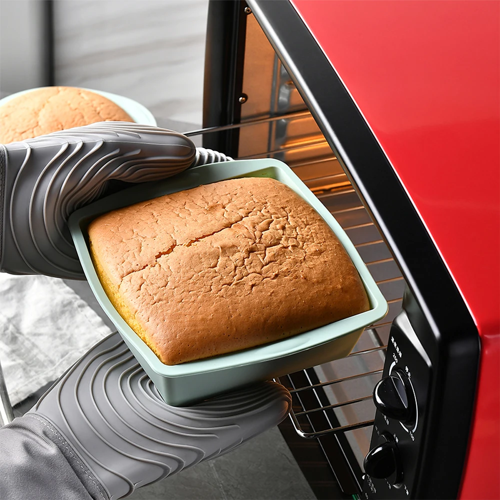 1/4Pcs Silicone Square Cake Mo - Kitchen Baking Store recension och pris