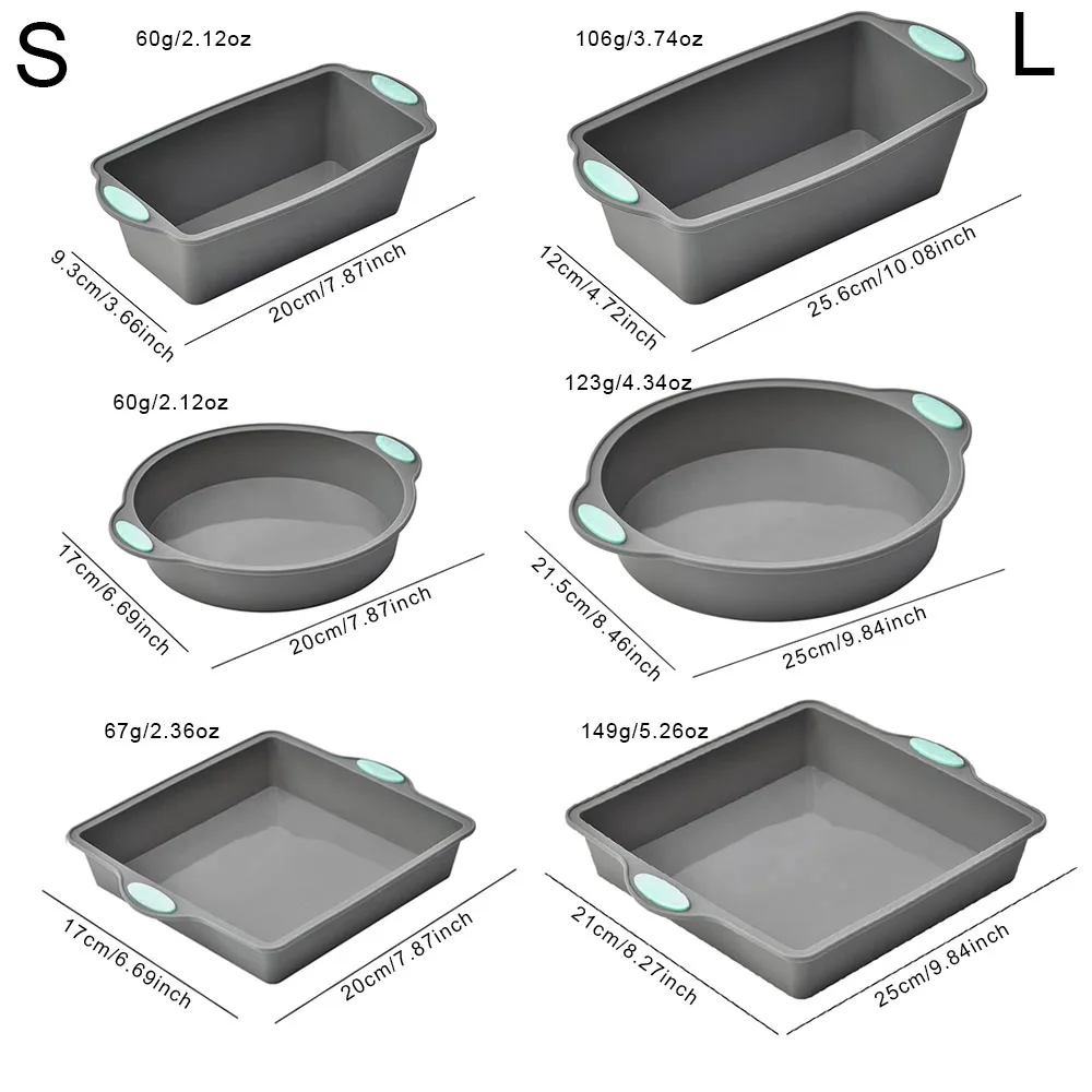 Grey Heat-resistant Silicone C - Kitchen Baking Store recension och pris