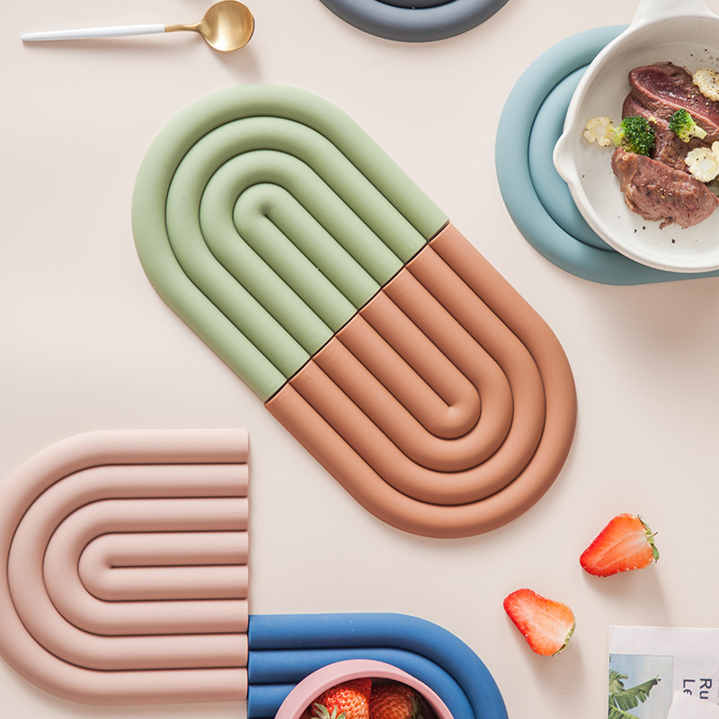 Rainbow Silicone Table Mat Coa - Kitchen Baking Pan Organizer recension och pris