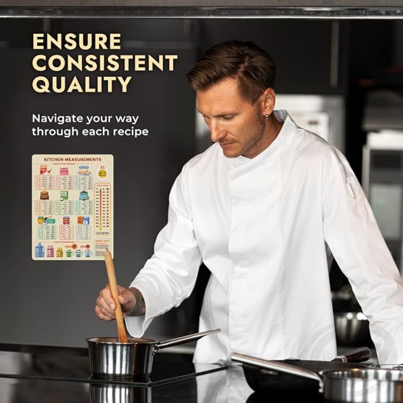 Kitchen Conversion Chart Magne - Kitchen Baking Conversion Chart recension och pris