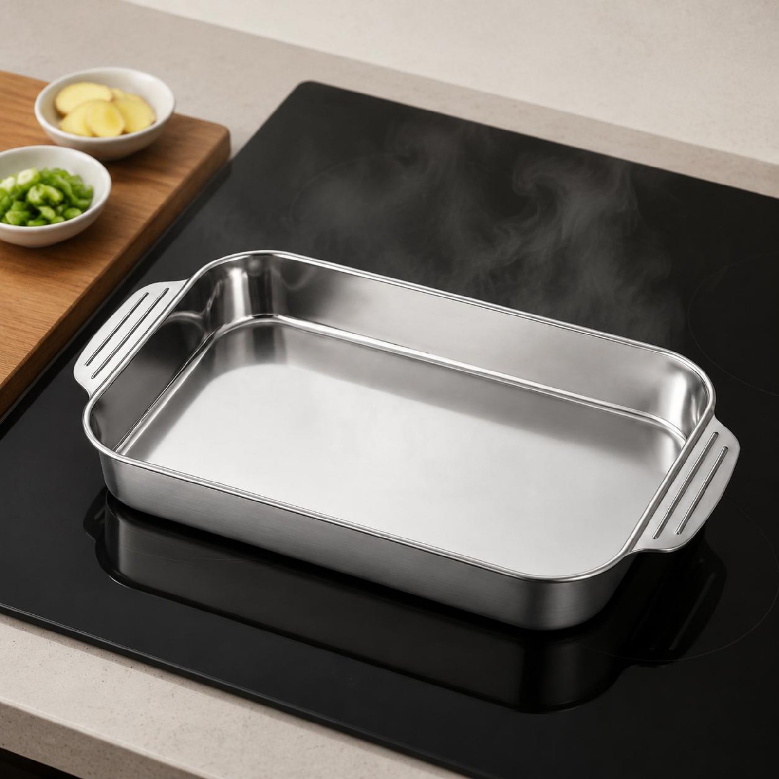 Stainless Steel Roasting Pan R - Kitchen Baking Corner recension och pris