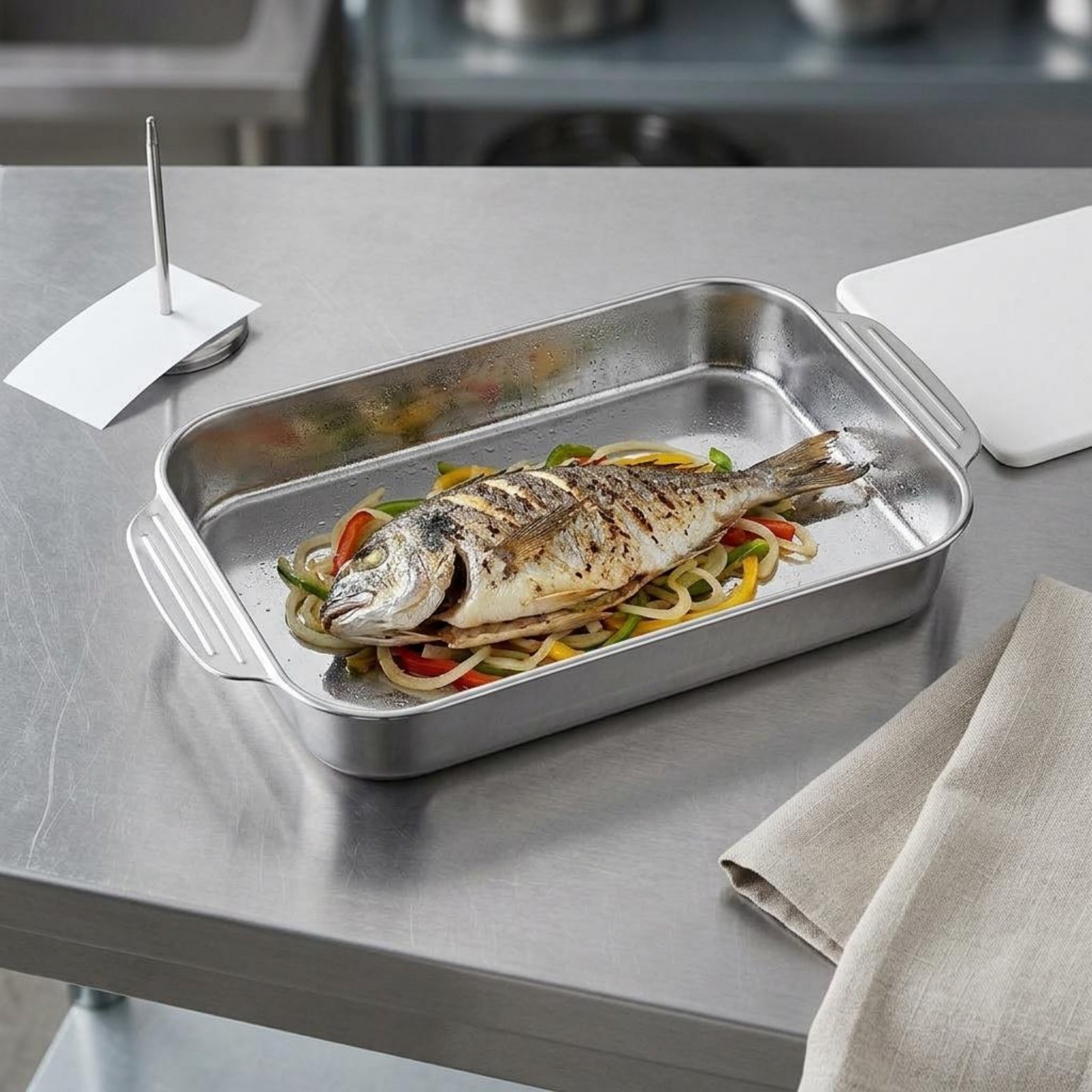 Stainless Steel Roasting Pan R - Kitchen Baking Corner recension och pris