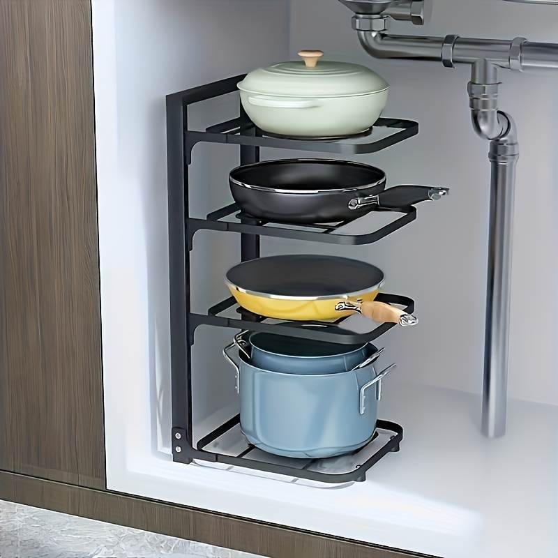 Adjustable Pot Rack Organizer, - Kitchen Baking Pan Organizer recension och pris