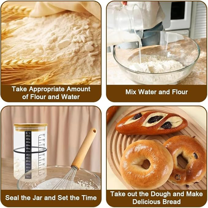 Sourdough Starter Jar Kit Sour - Kitchen Baking Store recension och pris