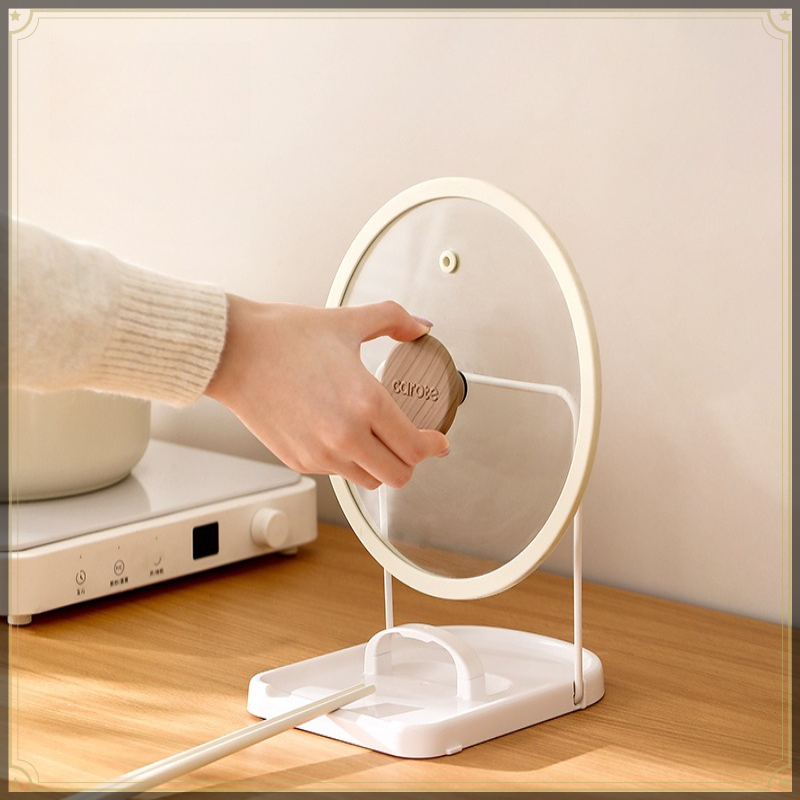 Countertop Pot Lid Holder ABS  - Kitchen Baking Pan Organizer recension och pris