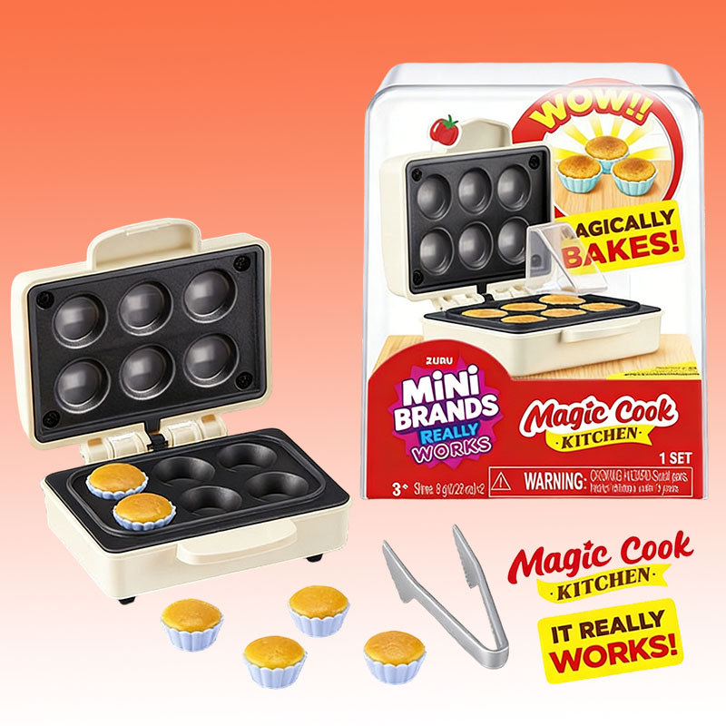 ZURU Mini Brands Magic Cook Ki - Miniature Baking Kitchen recension och pris