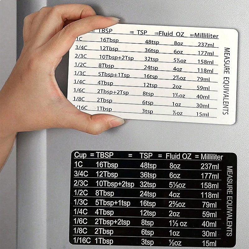 Kitchen Baking Magnetic Measur - Kitchen Baking Conversion Chart recension och pris