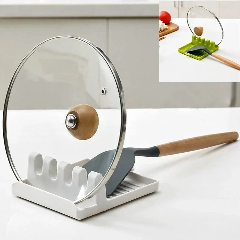 Pan Lid Holder Supports Spoons - Kitchen Baking Pan Organizer recension och pris