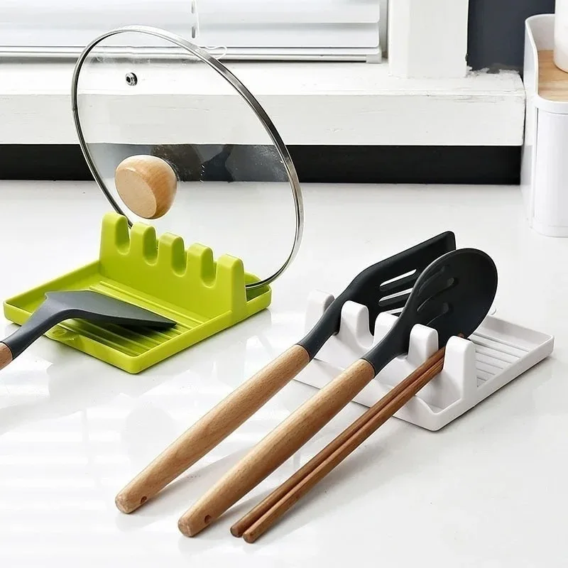 Pan Lid Holder Supports Spoons - Kitchen Baking Pan Organizer recension och pris