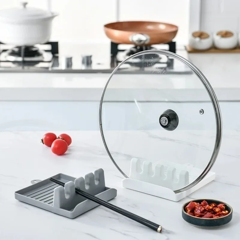 Pan Lid Holder Supports Spoons - Kitchen Baking Pan Organizer recension och pris