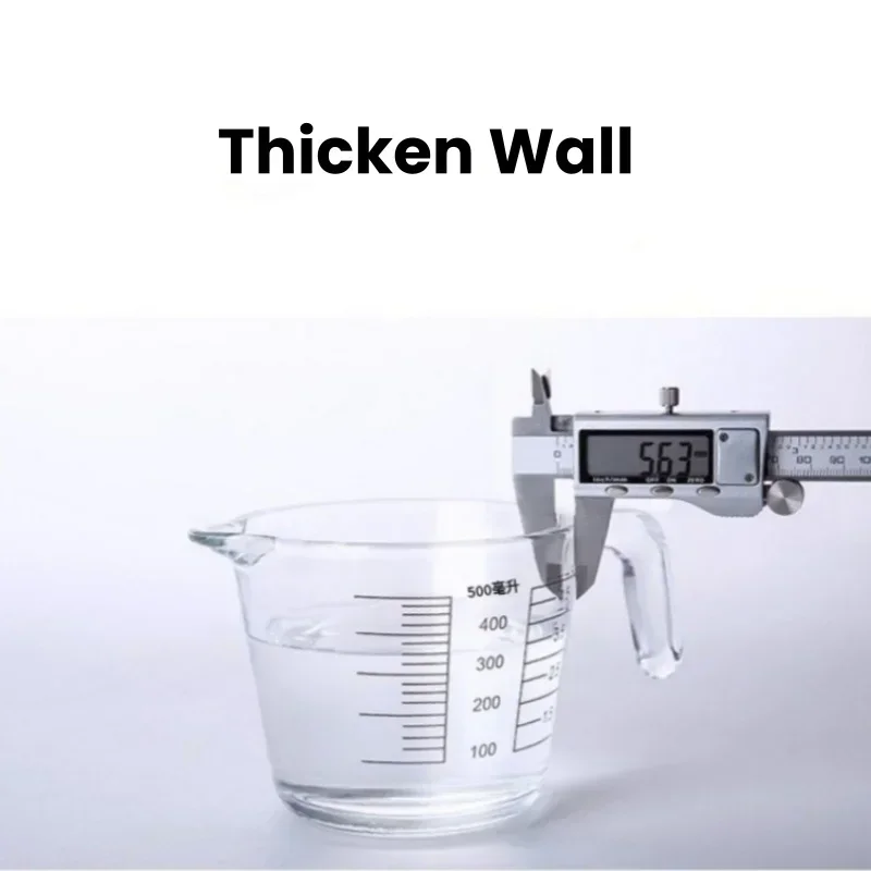 2/4 Cup Glass Measuring Cup Fo - Kitchen Baking Essentials recension och pris