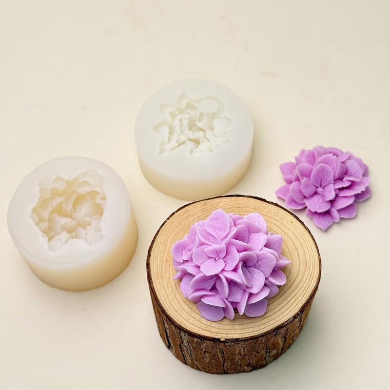 ●Hydrangea Flower Silicone Mol - Kitchen Baking Decor recension och pris