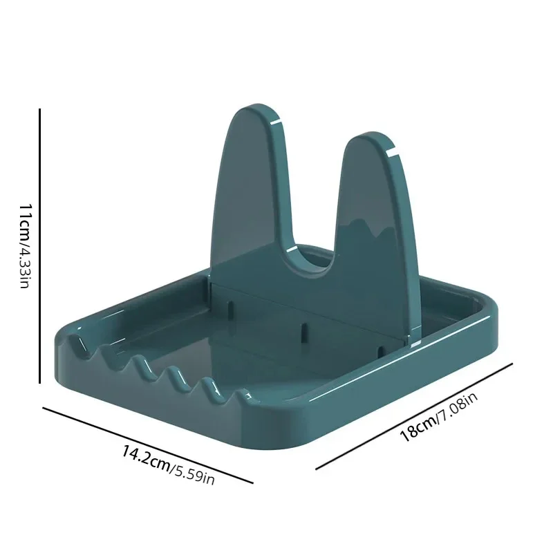 1pc Foldable Pot Lid Rack  Sta - Kitchen Baking Pan Organizer recension och pris