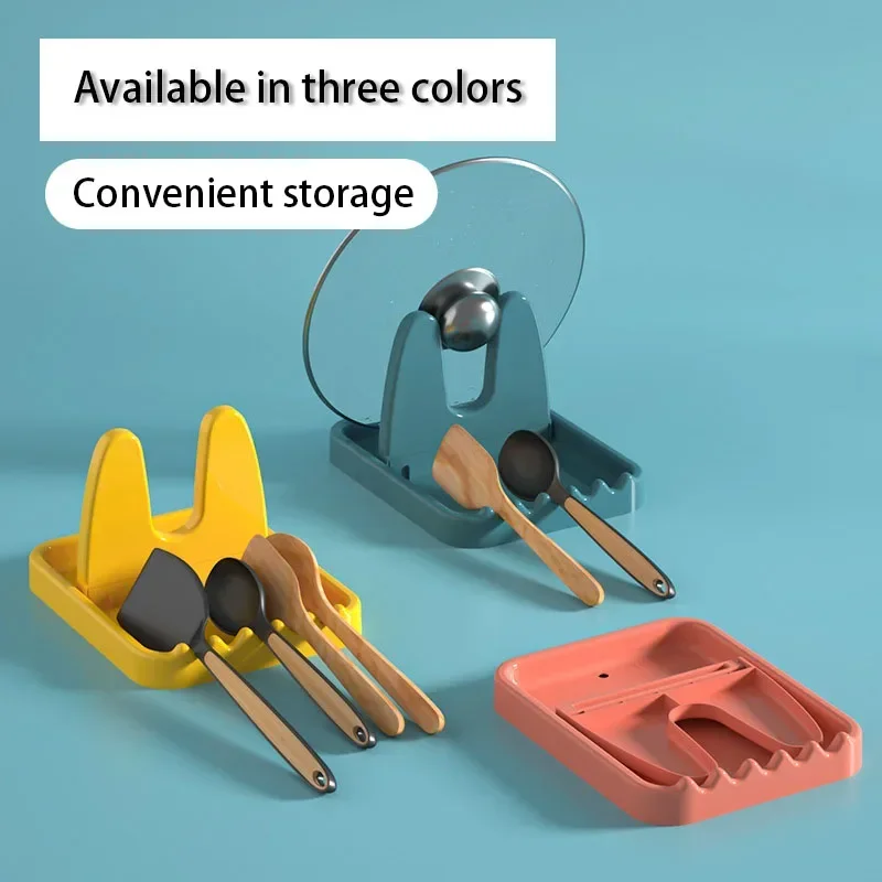 1pc Foldable Pot Lid Rack  Sta - Kitchen Baking Pan Organizer recension och pris