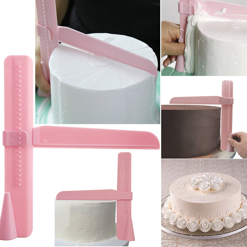 Cake Scraper Smoother Adjustab - Fondant Smoother Set recension och pris