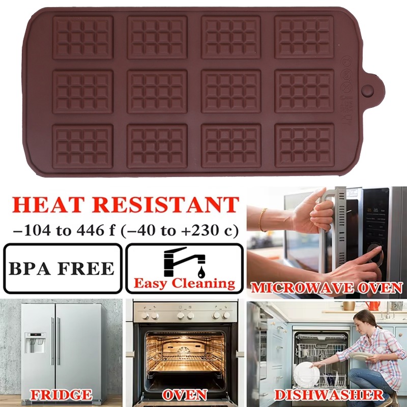 Silicone Chocolate Mold 12 Eve - Kitchen Baking Decor recension och pris
