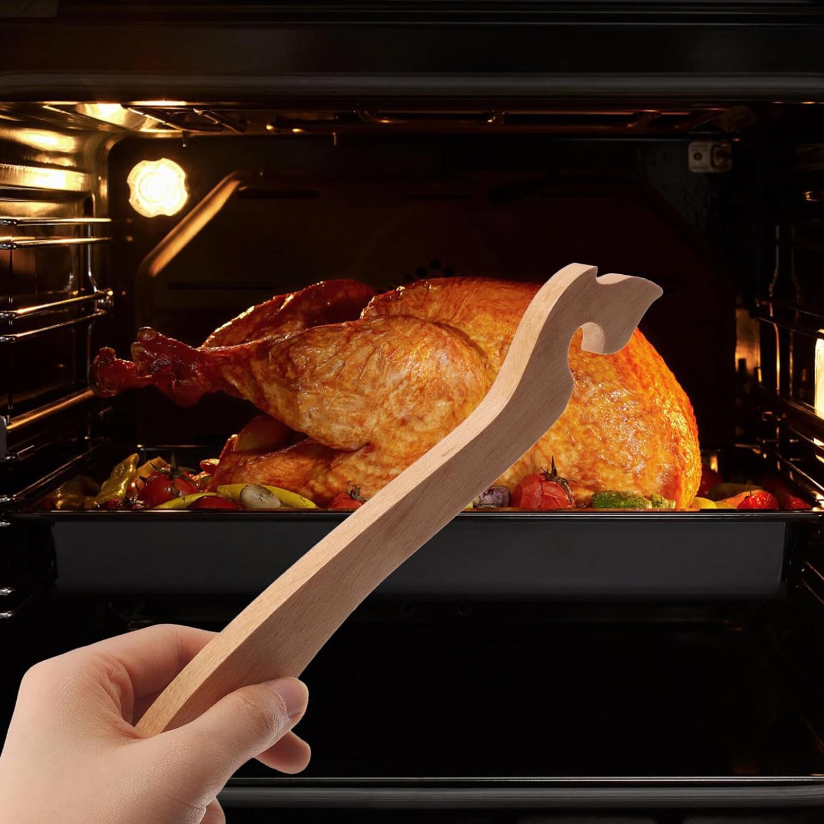 Wooden Long Handle Oven Rack P - Kitchen Baking Rack recension och pris