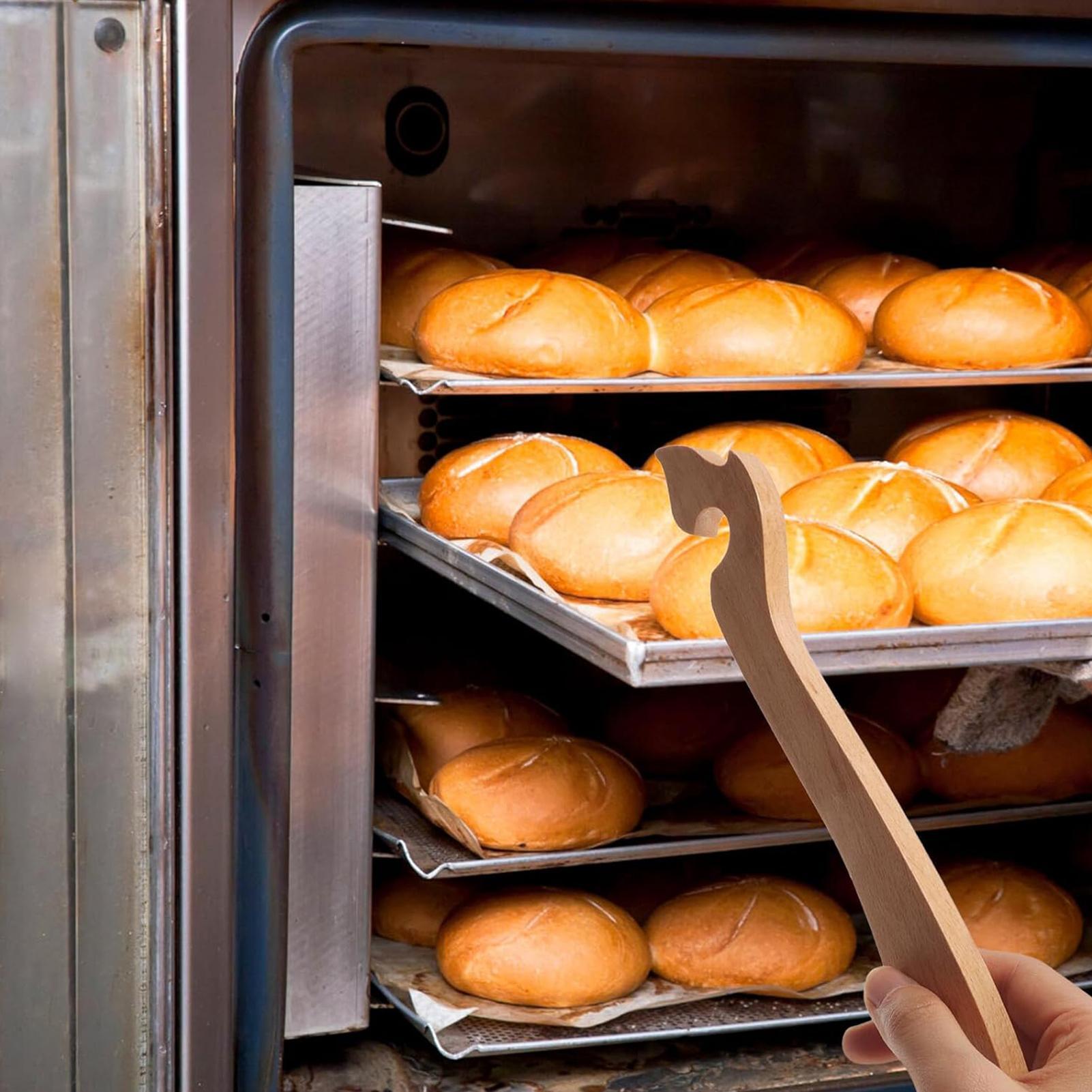 Wooden Long Handle Oven Rack P - Kitchen Baking Rack recension och pris