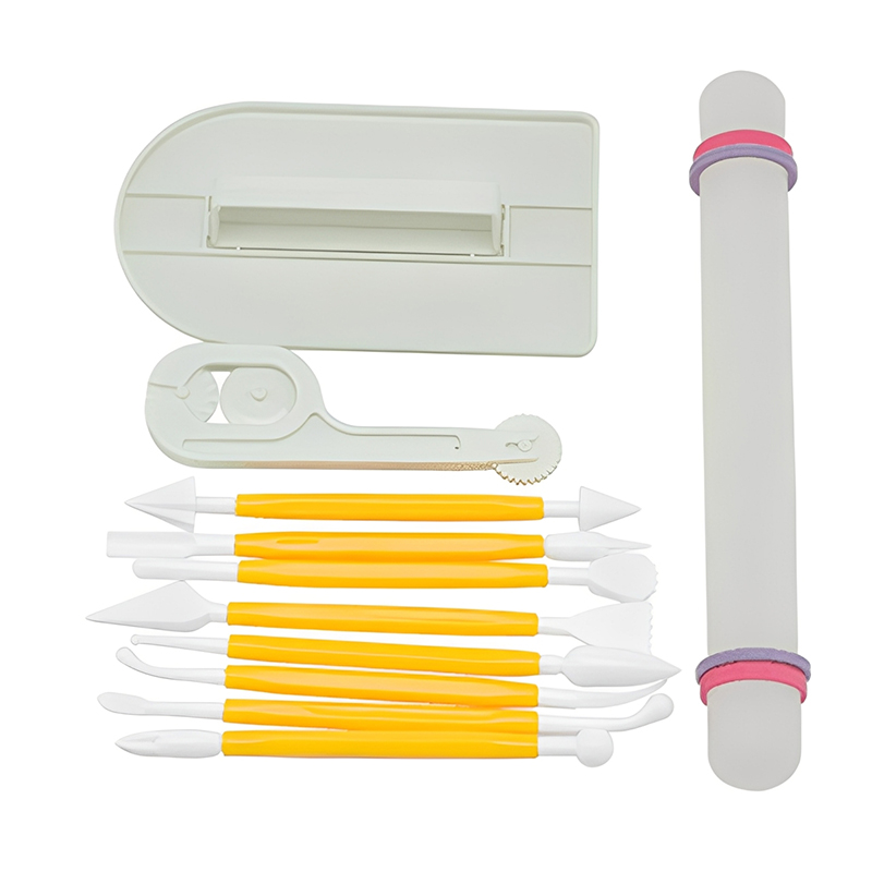 11pcs/set Baking Tools Cake Sc - Fondant Smoother Set recension och pris
