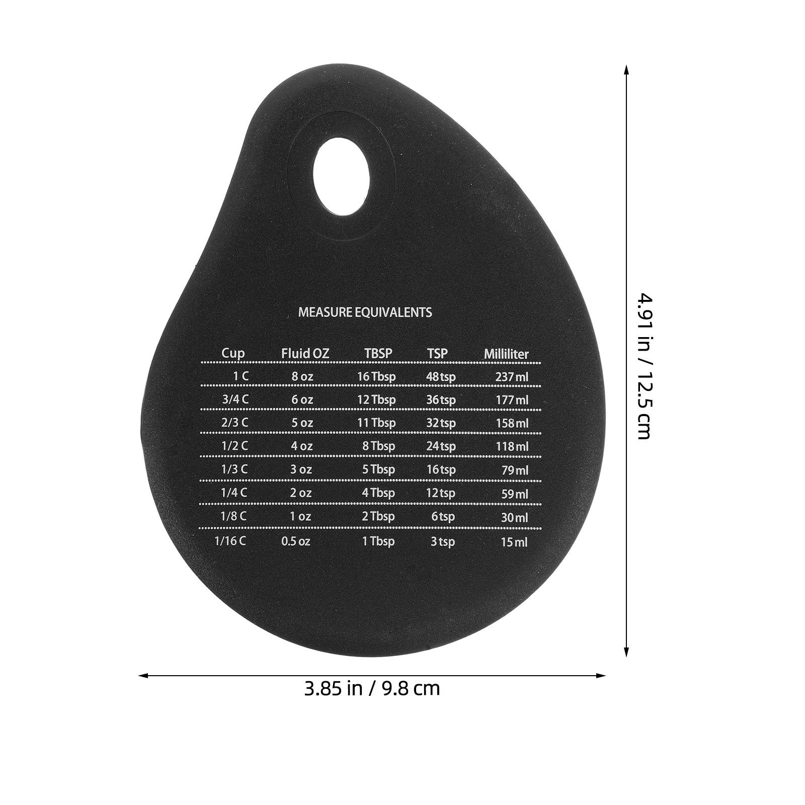 4Pcs Baking Tools Set Silicone - Kitchen Baking Conversion Chart recension och pris