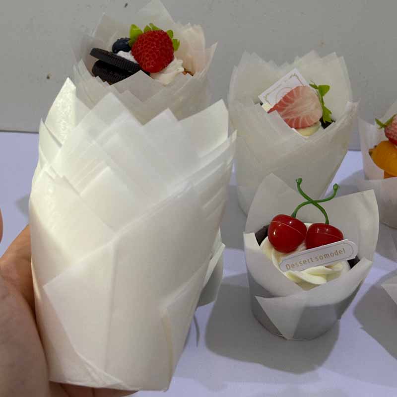 50Pcs/100Pcs/200Pcs Tulip Cake - Kitchen Baking Essentials recension och pris