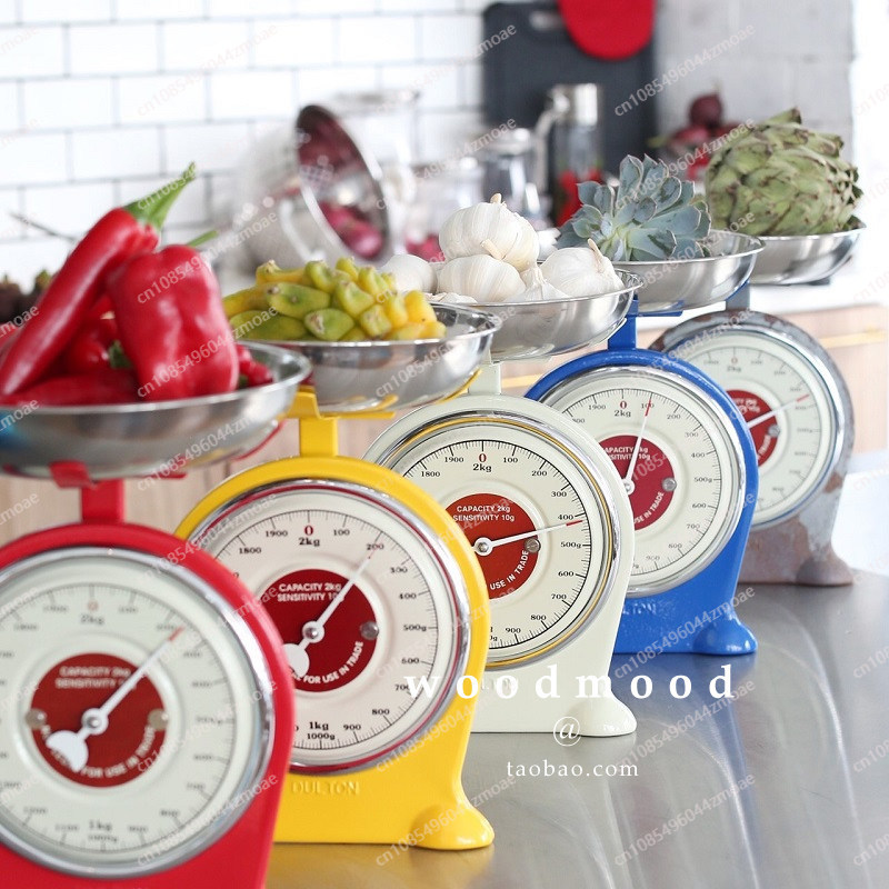 Retro metal table scale 2KG 🥰  - Kitchen Baking Machine recension och pris