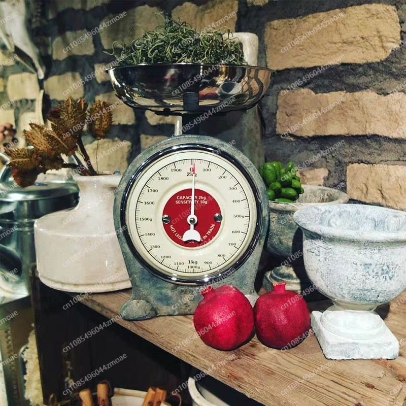 Retro metal table scale 2KG 🥰  - Kitchen Baking Machine recension och pris