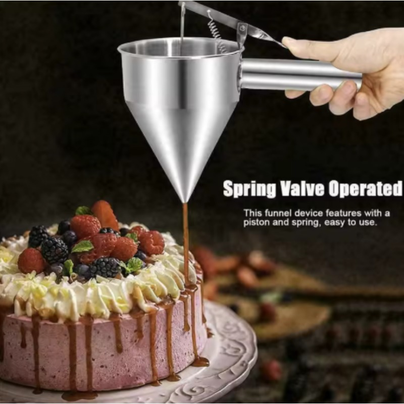 600/1200ML Stainless Steel Liq - Kitchen Baking Store recension och pris