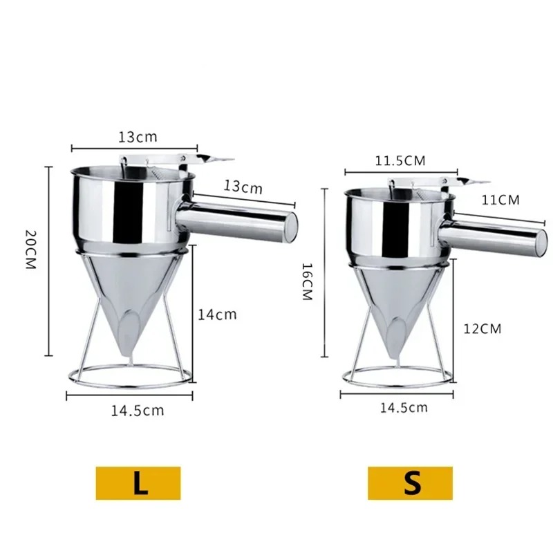 600/1200ML Stainless Steel Liq - Kitchen Baking Store recension och pris